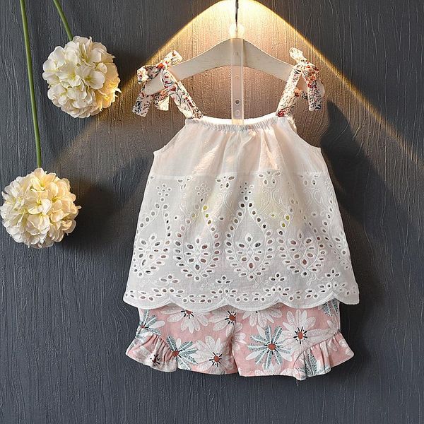 clothing sets girl 2pcs 2021 set hollow out t-shirt+floral shorts toddler outfits kids clothes, White
clothing sets girl 2pcs 2021 set hollow out t-shirt+floral shorts toddler outfits kids clothes, White