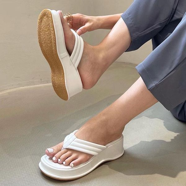 slippers 2021 summer wedges platform designer women flip flops casual outdoor beach slipper ladies open toe slip on female slides sandal, Black
slippers 2021 summer wedges platform designer women flip flops casual outdoor beach slipper ladies open toe slip on female slides sandal, Black