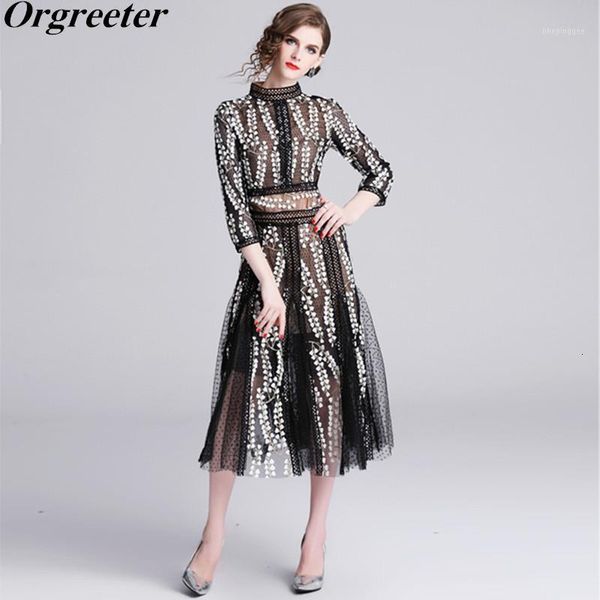 casual dresses luxury gold party dress women's 3/4 sleeve black tulle gauze lace patchwork see though leafs embroidery dress1 aeg5, Black;gray
casual dresses luxury gold party dress women's 3/4 sleeve black tulle gauze lace patchwork see though leafs embroidery dress1 aeg5, Black;gray