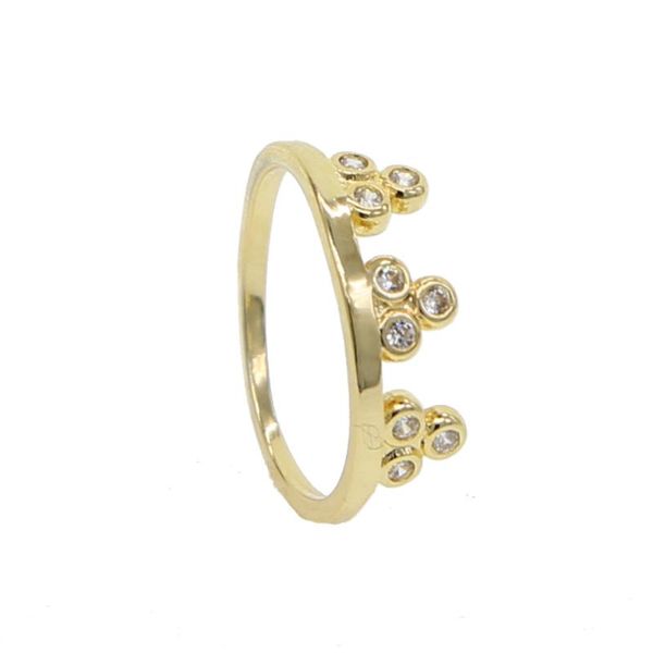 wedding rings exquisite crown shaped ring delicate gold color cz for women fashion cubic zirconia jewelry in drop quality, Slivery;golden
wedding rings exquisite crown shaped ring delicate gold color cz for women fashion cubic zirconia jewelry in drop quality, Slivery;golden