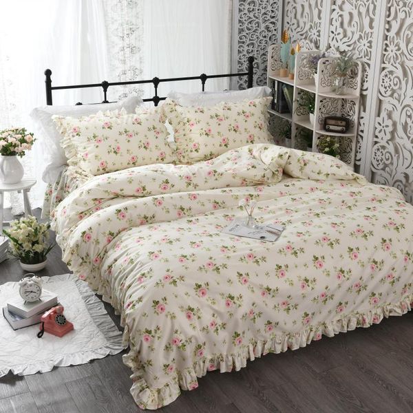 bedding sets 4 pieces beige pink rufflers duvet cover bedskirt set 160x200cm colorful flowers pastoral style twin king size
bedding sets 4 pieces beige pink rufflers duvet cover bedskirt set 160x200cm colorful flowers pastoral style twin king size