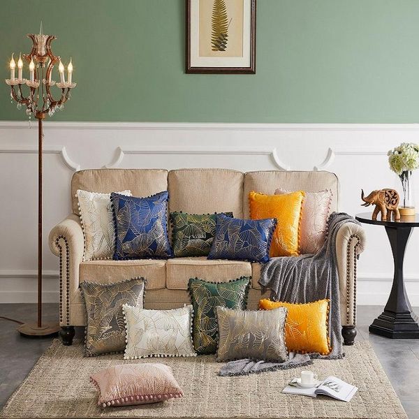 cushion/decorative pillow luxury modern soft velvet cushion cover with bayberry ball sofa bed house throw gold leaves case blue yellow
cushion/decorative pillow luxury modern soft velvet cushion cover with bayberry ball sofa bed house throw gold leaves case blue yellow