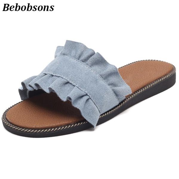 ruffles women flats slippers summer denim canvas platform sandals woman shoes casual flip flops peep toe beach sliders, Black
ruffles women flats slippers summer denim canvas platform sandals woman shoes casual flip flops peep toe beach sliders, Black