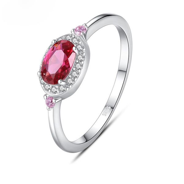 classic 100% 925 sterling silver created oval ruby wedding rings for women high carbon diamond quality party fine jewelry cluster, Golden;silver
classic 100% 925 sterling silver created oval ruby wedding rings for women high carbon diamond quality party fine jewelry cluster, Golden;silver