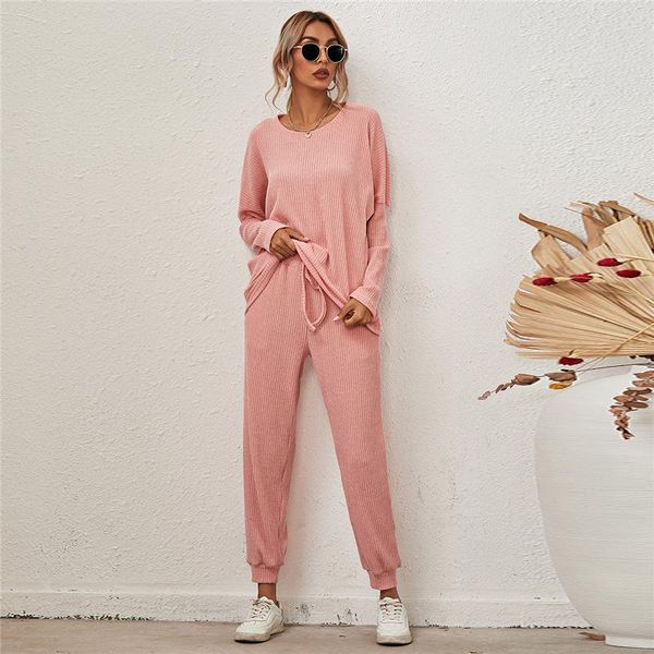 women's tracksuits spring autumn two piece set women tracksuit solid knitted pullvoer sweatshirt and pants suits lounge wear streetwear, Gray
women's tracksuits spring autumn two piece set women tracksuit solid knitted pullvoer sweatshirt and pants suits lounge wear streetwear, Gray