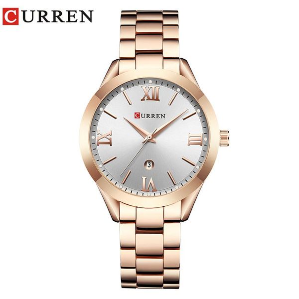 wristwatches curren women watches simple small dial ladies calendar casual watch waterproof stainless steel quartz montre femme, Slivery;brown
wristwatches curren women watches simple small dial ladies calendar casual watch waterproof stainless steel quartz montre femme, Slivery;brown