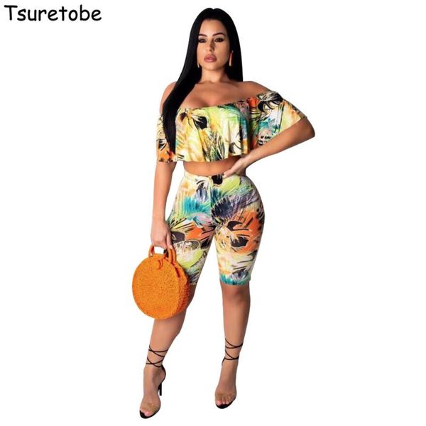 tsuretobe print two piece set women slash neck fashion beach 2 female short tassal + bodycon casual shorts women's pants, White
tsuretobe print two piece set women slash neck fashion beach 2 female short tassal + bodycon casual shorts women's pants, White