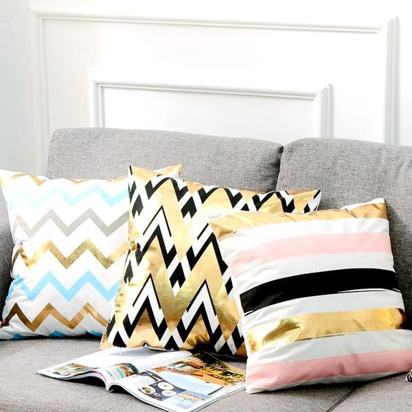 cushion/decorative pillow mordern geometric colorful bronzing cushion decorative gold foil pillowcase home decor sofa throw pillows almofada
cushion/decorative pillow mordern geometric colorful bronzing cushion decorative gold foil pillowcase home decor sofa throw pillows almofada