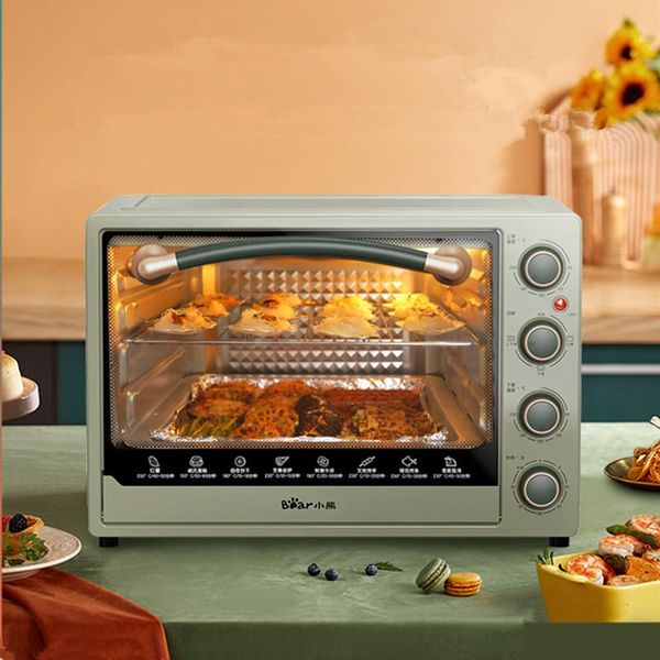electric ovens bear 220v oven household 40l multi-function baking bakery pizza toaster
electric ovens bear 220v oven household 40l multi-function baking bakery pizza toaster