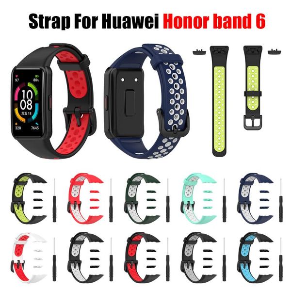 watch bands 2021 silicone strap for honor band 6 wristbands accessories replacement sport huawei bracelet, Black;brown
watch bands 2021 silicone strap for honor band 6 wristbands accessories replacement sport huawei bracelet, Black;brown