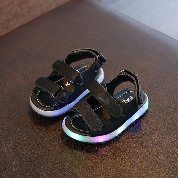 sports shoes children's sandals beach non slip baby velcro boy's running lantern, Black
sports shoes children's sandals beach non slip baby velcro boy's running lantern, Black