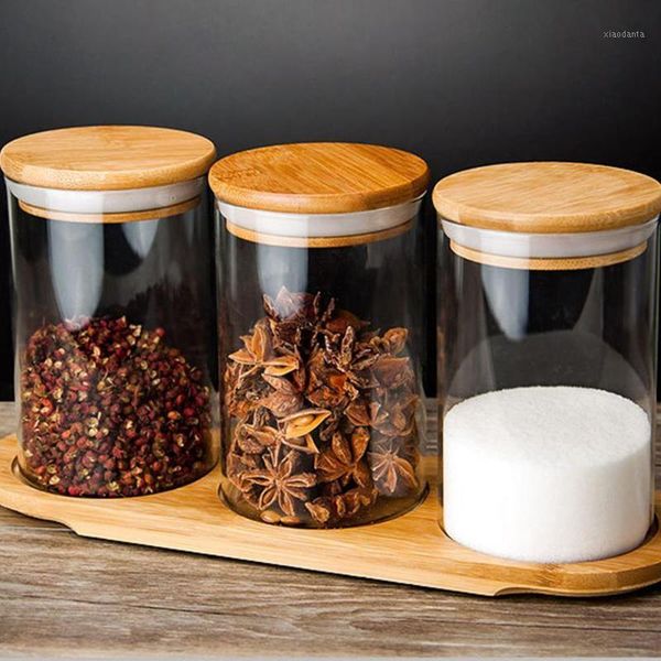 storage bottles & jars multifunctional glass condiment tank 3pcs/set transparent seasoning bottle with bamboo base kitchen utensils sealed j
storage bottles & jars multifunctional glass condiment tank 3pcs/set transparent seasoning bottle with bamboo base kitchen utensils sealed j