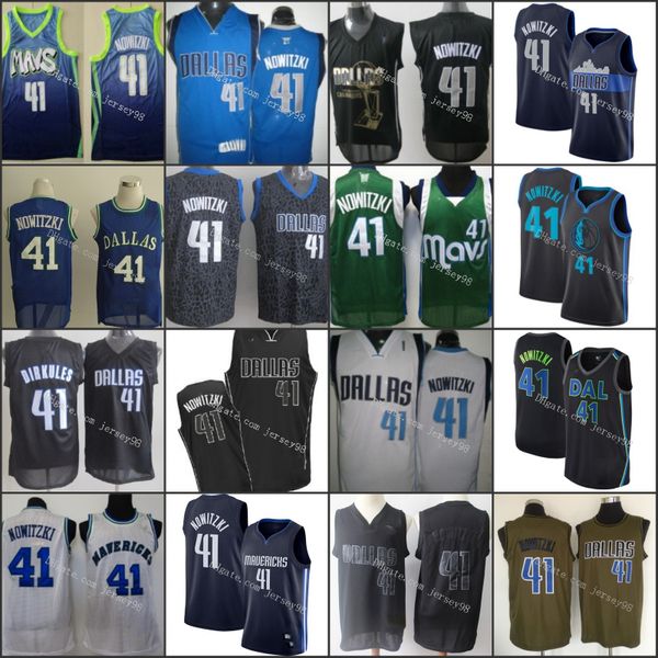 dallas mavericks men #41 dirk nowitzki dirkules retro basketball jersey, Black
dallas mavericks men #41 dirk nowitzki dirkules retro basketball jersey, Black
