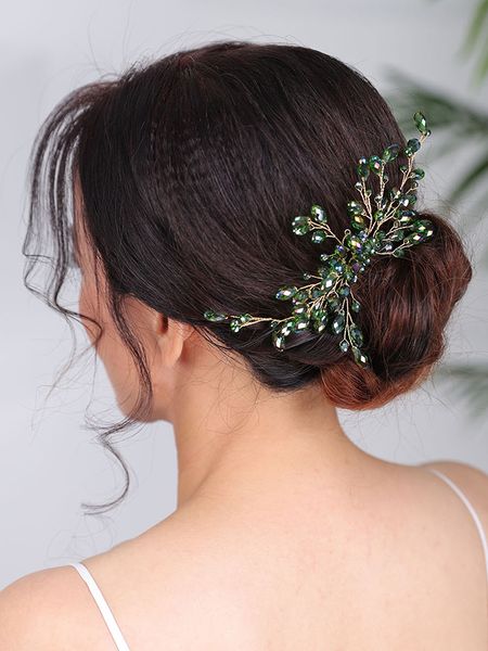 Bohemian Green Hair comb Purple Headpieces Blue Red Hair pins Crystal Hair Jewelry tiara Wedding Bridal Accessories
Bohemian Green Hair comb Purple Headpieces Blue Red Hair pins Crystal Hair Jewelry tiara Wedding Bridal Accessories