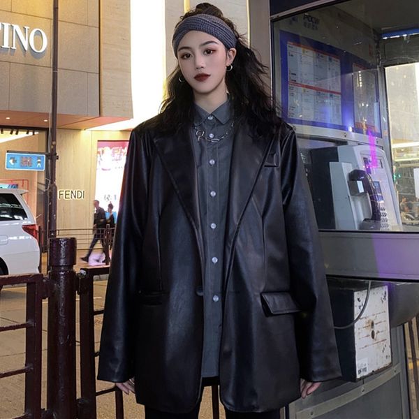 women's leather & faux female black leather jacket, warm vintage jacket released long urban fashion sleeve spring u04d
women's leather & faux female black leather jacket, warm vintage jacket released long urban fashion sleeve spring u04d