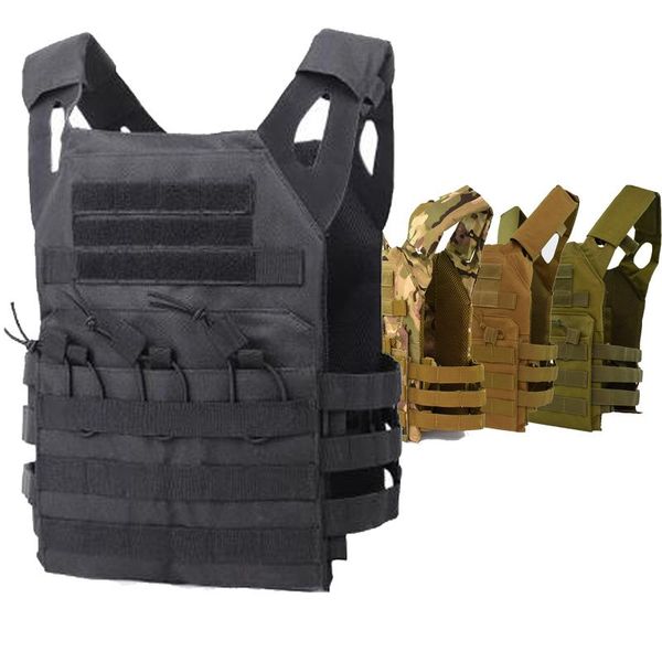 plate carrier military vest tactical hunting molle paintball equipment body armor protection jackets, Camo;black
plate carrier military vest tactical hunting molle paintball equipment body armor protection jackets, Camo;black
