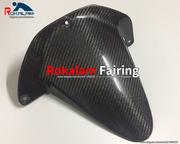 real carbon fiber rear fender guard fairing for honda cbr600rr f5 2003 2004 cbr 600rr 03 04 motorcycle rear hugger parts