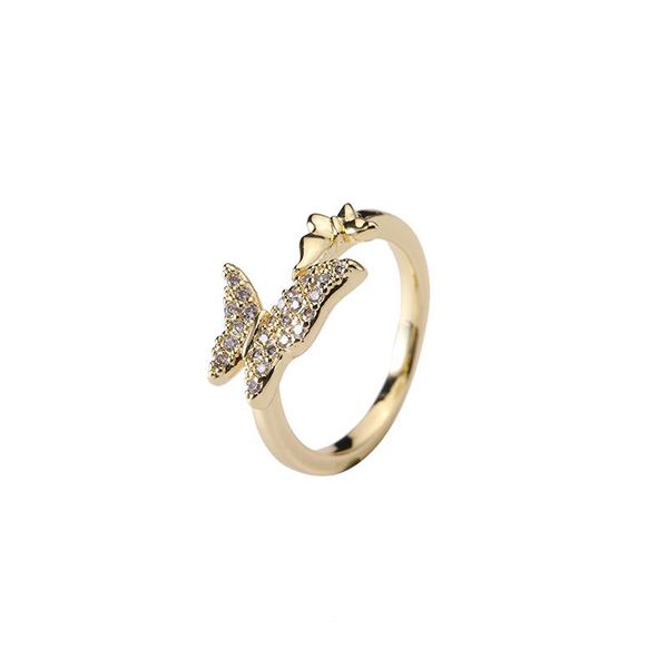 creative niche design double butterfly romantic micro inlay open ring net celebrity small luxury wedding rings, Slivery;golden
creative niche design double butterfly romantic micro inlay open ring net celebrity small luxury wedding rings, Slivery;golden