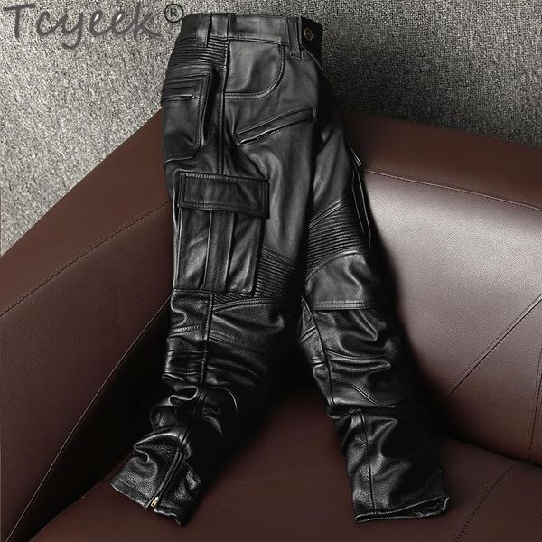 100% genuine leather pants men cowhide trousers motorcycle plus size 5xl autumn winter 2021 pantalon cuir homme lw men's, Black
100% genuine leather pants men cowhide trousers motorcycle plus size 5xl autumn winter 2021 pantalon cuir homme lw men's, Black