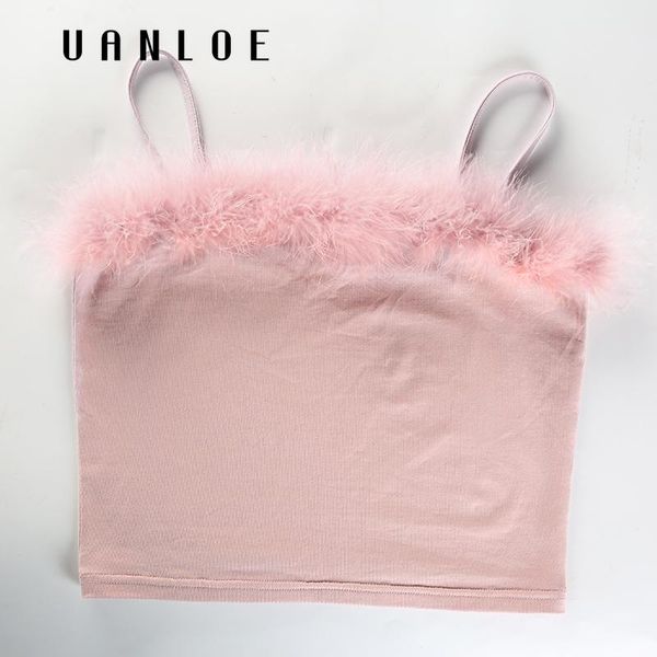women's tanks & camis faux fur cropped camisole women sleeveless backless pink knitted tank summer bralette feminino cami crop, White
women's tanks & camis faux fur cropped camisole women sleeveless backless pink knitted tank summer bralette feminino cami crop, White