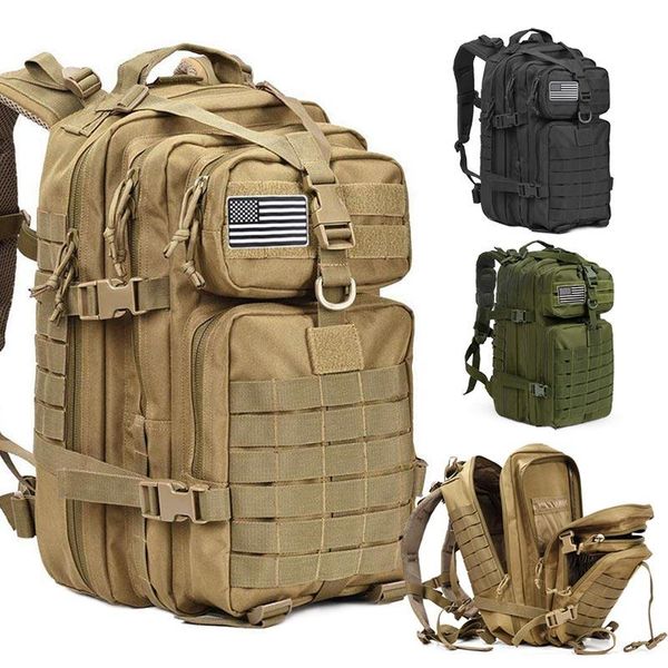 men's army military tactical 50l large capacity backpack waterproof outdoor sport hiking camping travel 3d rucksack bags for men
men's army military tactical 50l large capacity backpack waterproof outdoor sport hiking camping travel 3d rucksack bags for men