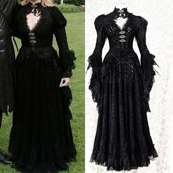 casual dresses medieval noble cosplay halloween female costume lace vampire masquerade women dress oqlb, Black;gray
casual dresses medieval noble cosplay halloween female costume lace vampire masquerade women dress oqlb, Black;gray