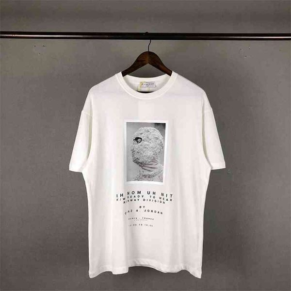 pearl masked man print short sleeve hip hop loose men's casual women's couple t-shirt, White;black
pearl masked man print short sleeve hip hop loose men's casual women's couple t-shirt, White;black