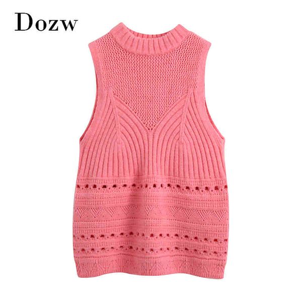 solid knitted tank women o neck hollow out chic tank female sleeveless pink color soft casual camisole mujer 210414, White
solid knitted tank women o neck hollow out chic tank female sleeveless pink color soft casual camisole mujer 210414, White