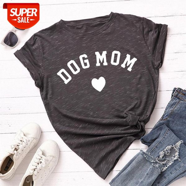 spot european and american women's loose round neck dog mom short-sleeved cotton t-shirt #aa9f, White
spot european and american women's loose round neck dog mom short-sleeved cotton t-shirt #aa9f, White