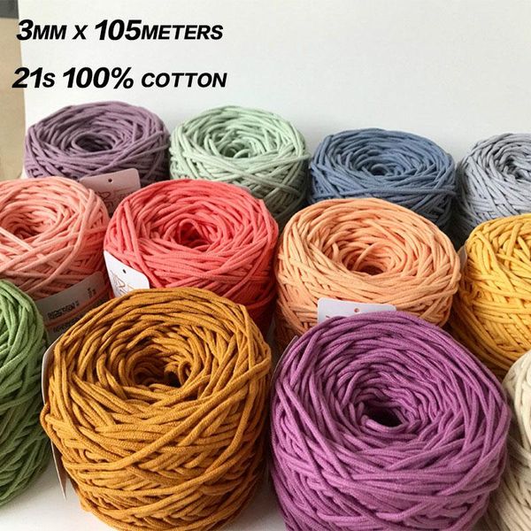 yarn 3mm macrame cord 100% cotton braided rope waving twisted-cord for diy crafts knot handbags wall hanging plant hanger pillow, Black;white
yarn 3mm macrame cord 100% cotton braided rope waving twisted-cord for diy crafts knot handbags wall hanging plant hanger pillow, Black;white