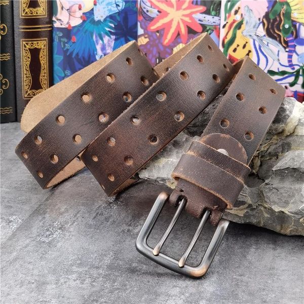 belts retro men's belt 38mm metal double pin buckle leather men jeans wide for ceinture waist mbt0068, Black;brown
belts retro men's belt 38mm metal double pin buckle leather men jeans wide for ceinture waist mbt0068, Black;brown