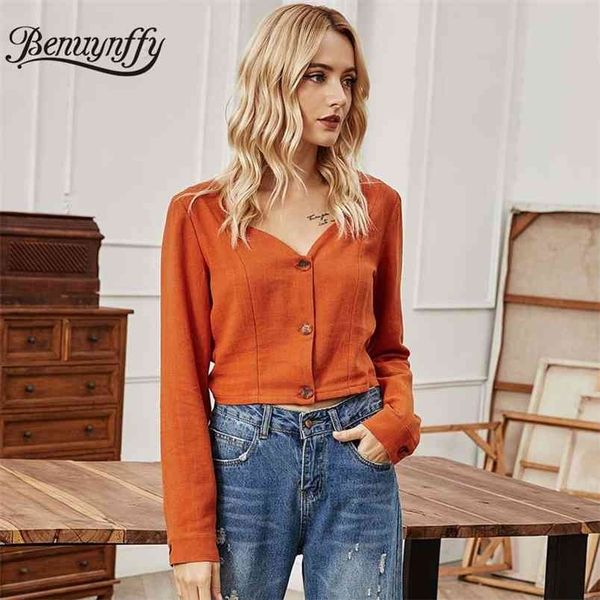 sweetheart neck button up solid crop women spring cotton linen long sleeve female shirts basic slim casual blouse 210510, White
sweetheart neck button up solid crop women spring cotton linen long sleeve female shirts basic slim casual blouse 210510, White