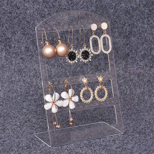 hooks & rails earring holes display jewelry holder rack women clear show organizer 48 hook earrings stand for woman housekeeping
hooks & rails earring holes display jewelry holder rack women clear show organizer 48 hook earrings stand for woman housekeeping