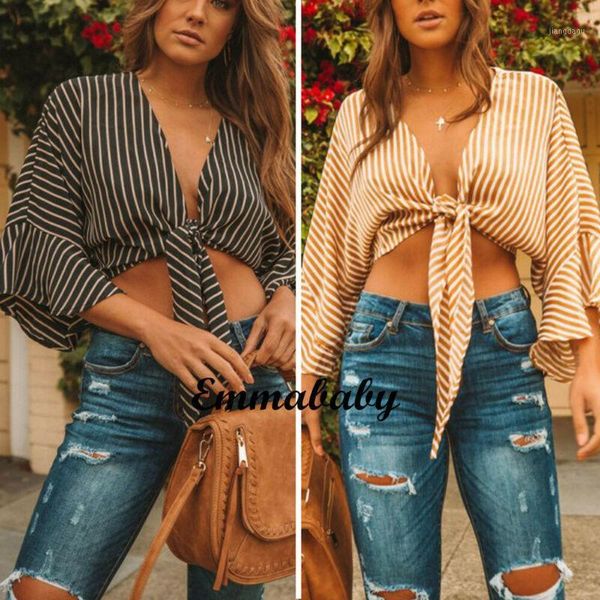 early autumn spring stripe women's low-cut deep v-neck long sleeve batwing blouse blouses & shirts, White
early autumn spring stripe women's low-cut deep v-neck long sleeve batwing blouse blouses & shirts, White