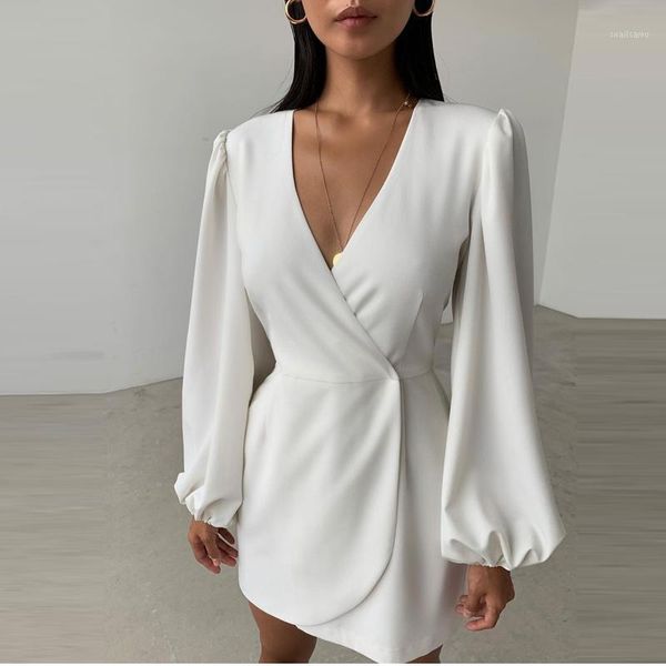 casual dresses 2021 vintage lantern sleeve mini dress women wrap simple spring autumn fashion v neck party vestido, Black;gray
casual dresses 2021 vintage lantern sleeve mini dress women wrap simple spring autumn fashion v neck party vestido, Black;gray
