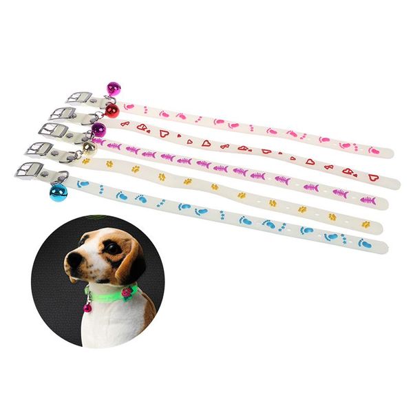 cat collars & leads dogs cats collar with glowing bells glow at night necklace pet chain light luminous dog neck ring accessories
cat collars & leads dogs cats collar with glowing bells glow at night necklace pet chain light luminous dog neck ring accessories