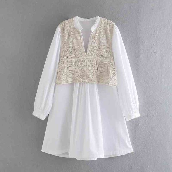 elegant solid patchwork poplin thin simple summer mini dress design long sleeve v-neck a-line high waist femme vestidos 210521, Black;gray
elegant solid patchwork poplin thin simple summer mini dress design long sleeve v-neck a-line high waist femme vestidos 210521, Black;gray