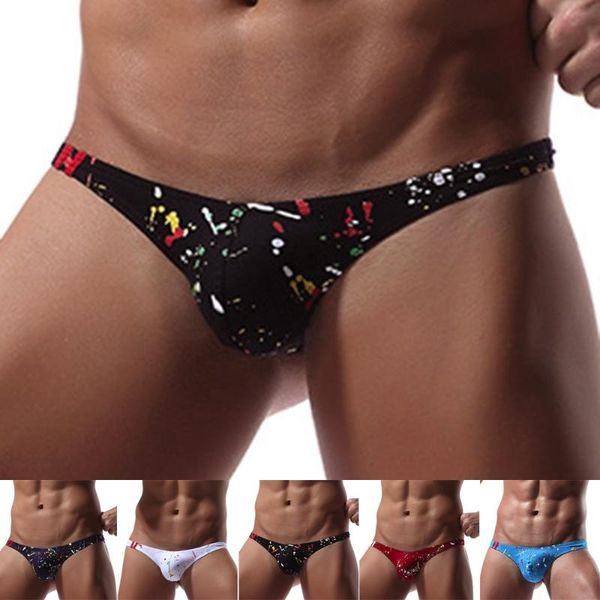underpants men g-string seamless thong lingerie printed cotton underwear low rise bikini male pouch panties man comfortable, Black;white
underpants men g-string seamless thong lingerie printed cotton underwear low rise bikini male pouch panties man comfortable, Black;white