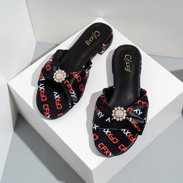 slippers womens floral rhinestones letters printed peep toe low heel mules shoes slides mixed colors plus size 2021, Black
slippers womens floral rhinestones letters printed peep toe low heel mules shoes slides mixed colors plus size 2021, Black