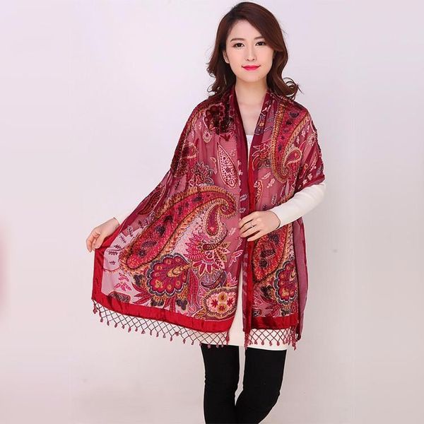 scarves burgundy women's 100% silk velour shawls chinese style vintage print pashmina cape tassel wrap novelty poncho 011802, Blue;gray
scarves burgundy women's 100% silk velour shawls chinese style vintage print pashmina cape tassel wrap novelty poncho 011802, Blue;gray