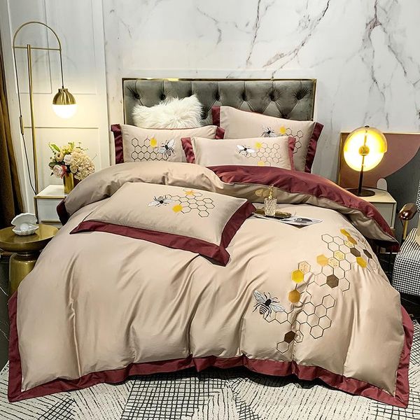 bedding sets luxury white gray embroidery long staple silky soft set duvet cover bed sheet linen pillowcases
bedding sets luxury white gray embroidery long staple silky soft set duvet cover bed sheet linen pillowcases