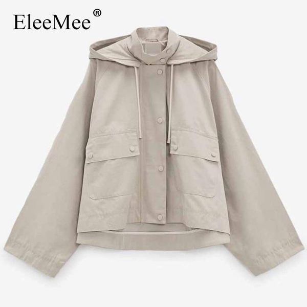 women's jackets eleemee 2021 hooded jacket women pocket loose long sleeve solid color casual concise coat fashion elegant size s, Black;brown
women's jackets eleemee 2021 hooded jacket women pocket loose long sleeve solid color casual concise coat fashion elegant size s, Black;brown