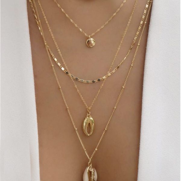 factory wholesale new round shell multi-layer necklace women bohemian versatile sweet clavicle chain n590 party gift
factory wholesale new round shell multi-layer necklace women bohemian versatile sweet clavicle chain n590 party gift