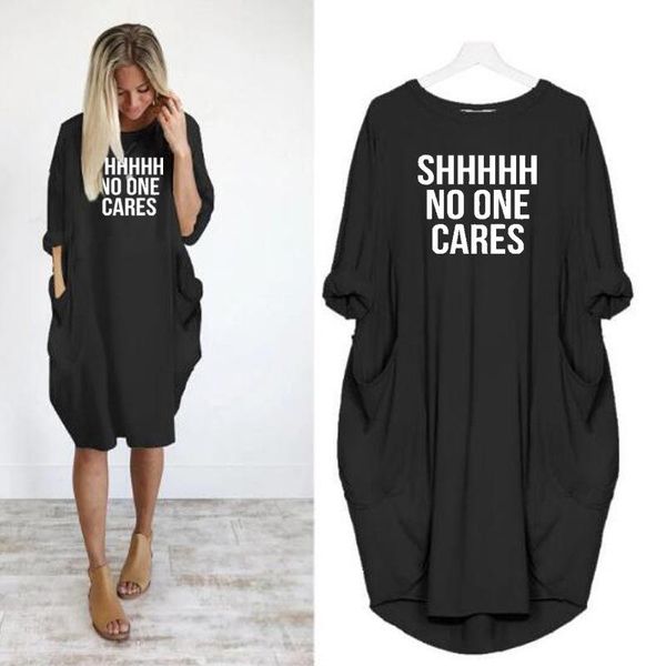 women's t-shirt 2021 fashion for women pocket shhhhh no one cares print tshirt graphic tees off the shoulder, White
women's t-shirt 2021 fashion for women pocket shhhhh no one cares print tshirt graphic tees off the shoulder, White