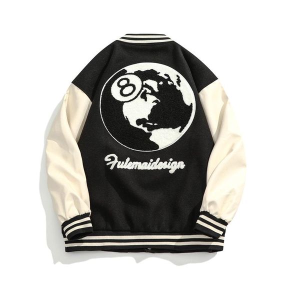 men's jackets spring&autumn denim loose oversized boyfriend style baseball jacket womens coat bomber varsity couple unisex, Black;brown
men's jackets spring&autumn denim loose oversized boyfriend style baseball jacket womens coat bomber varsity couple unisex, Black;brown