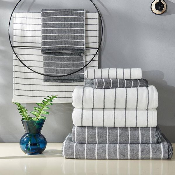 towel japanese style simple stripe pattern bath for white gray color cotton bathroom home el skin friendly towels
towel japanese style simple stripe pattern bath for white gray color cotton bathroom home el skin friendly towels