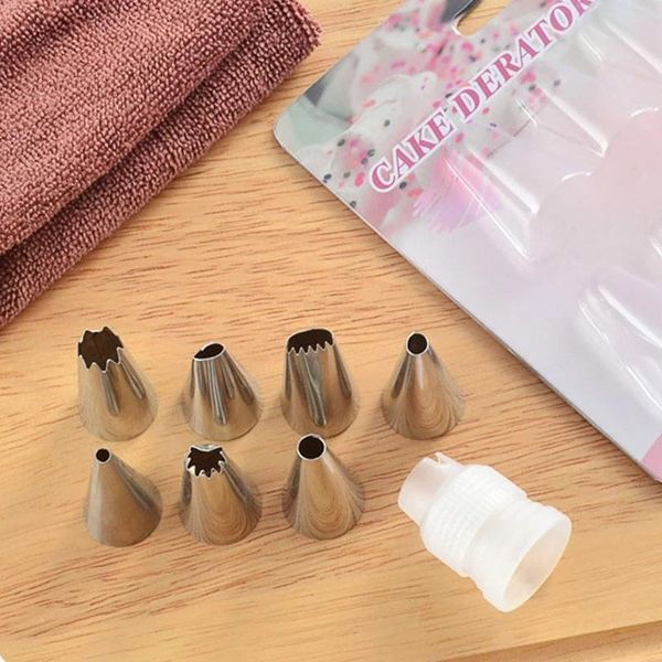 baking & pastry tools cake nozzle set stainless steel accessories icing piping nozzles kitchen diy decorating tool
baking & pastry tools cake nozzle set stainless steel accessories icing piping nozzles kitchen diy decorating tool