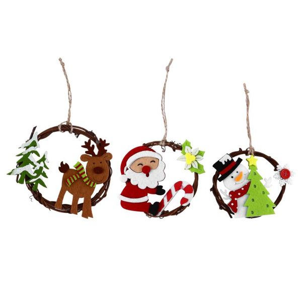 3pcs christmas themed rattan wreath wall pendants garland showcase hanging decor decorative flowers & wreaths
3pcs christmas themed rattan wreath wall pendants garland showcase hanging decor decorative flowers & wreaths