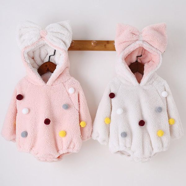 rompers bodysuit for baby girls winter plush cartoon bow long sleeved pullover cotton windproof coat hooded romper clothes, Blue
rompers bodysuit for baby girls winter plush cartoon bow long sleeved pullover cotton windproof coat hooded romper clothes, Blue