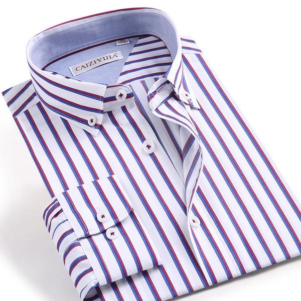 men's fashion multi-color long sleeve striped dress shirt pocket-less design standard-fit casual bamboo fiber button-down shirts, White;black
men's fashion multi-color long sleeve striped dress shirt pocket-less design standard-fit casual bamboo fiber button-down shirts, White;black